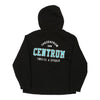 The Centrum 1998 Npajipm Reversible Hoodie - Large Black Cotton - Thrifted.com