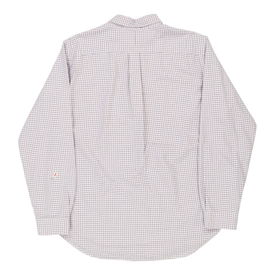 Ralph Lauren Checked Shirt - XL White Cotton