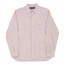  Ralph Lauren Striped Shirt - Large Pink Cotton