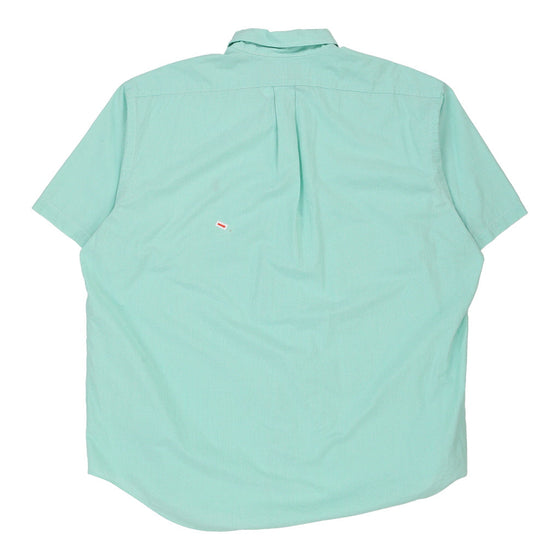 Blake Ralph Lauren Short Sleeve Shirt - XL Blue Cotton