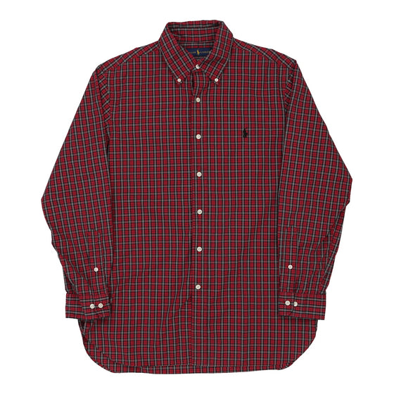 Age 16 Ralph Lauren Shirt - XL Burgundy Cotton