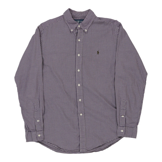 Ralph Lauren Shirt - Large Purple Cotton