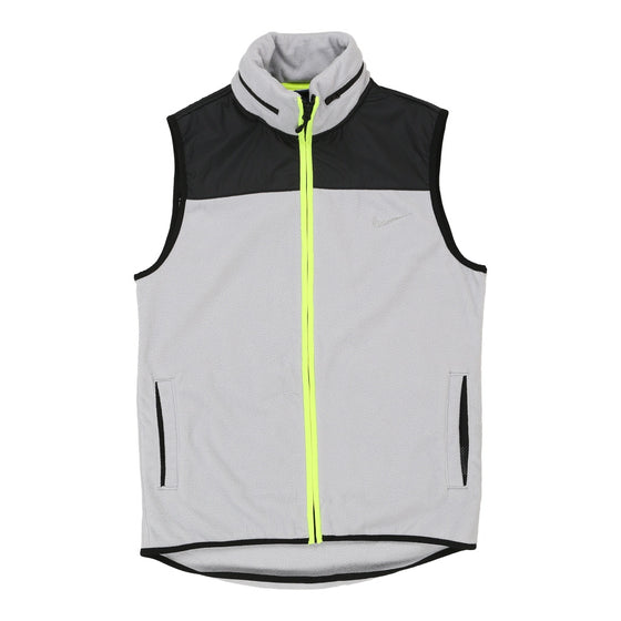 Nike Fleece Gilet - Medium Grey Polyester