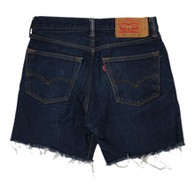  Vintage dark wash 501 Levis Denim Shorts - womens 32" waist