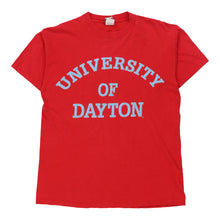  Made In The USA University Of Dayton Signal Sports T-Shirt - Large Red Cotton