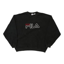  Vintage black Fila Sweatshirt - mens x-large