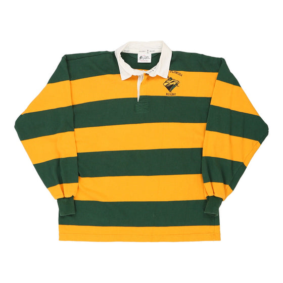 Vintage yellow South Florida Rugby Rugby Imports Rugby Shirt - mens x-large