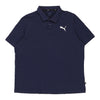 Vintage navy Puma Polo Shirt - mens x-large