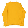 Vintage yellow Champion Long Sleeve T-Shirt - mens large