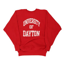  Vintage red University of Dayton Champion Sweatshirt - mens x-large