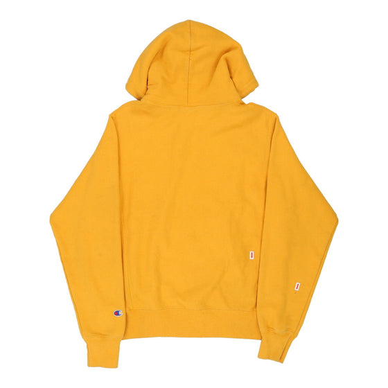 Vintage yellow Champion Hoodie - mens small