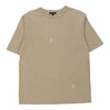 Vintage beige Burberry London T-Shirt - mens small