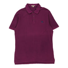  Vintage purple Burberry Brit Polo Shirt - mens x-large