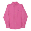 Vintage pink Ralph Lauren Shirt - mens medium