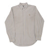 Vintage beige Ralph Lauren Shirt - mens medium