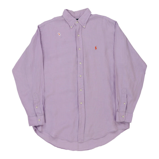 Vintage purple Ralph Lauren Shirt - mens large