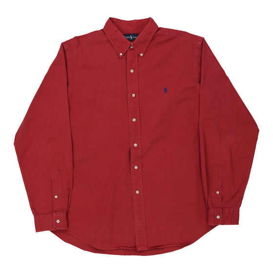 Vintage red Ralph Lauren Shirt - mens x-large