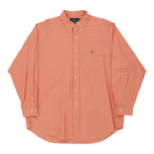  Vintage orange Yarmouth Ralph Lauren Shirt - mens x-large