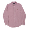 Vintage pink Ralph Lauren Shirt - mens large