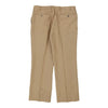 Vintage beige Bell Trousers - mens 34" waist