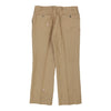 Vintage beige Bell Trousers - mens 34" waist