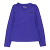 Fila V-neck Sports Top - XL Purple Polyester sports top Fila   