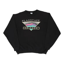  Vintage black Made in USA Flagstaff, Arizona Easle Sweatshirt - mens xx-large