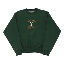  Vintage green Ireland Football Federation Steve & Barry Sweatshirt - mens medium