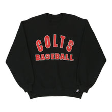  Vintage black Colts Baseball Russell Athletic Sweatshirt - mens medium