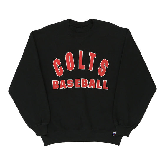 Vintage black Colts Baseball Russell Athletic Sweatshirt - mens medium