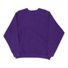 Vintage purple Made in USA Fruit Of The Loom Sweatshirt - womens x-large