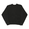 Vintage black Made in USA Fruit Of The Loom Sweatshirt - womens x-large