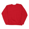 Vintage red Hanes Sweatshirt - womens large