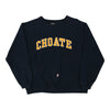 Vintage navy Choate Ouray Sweatshirt - womens medium