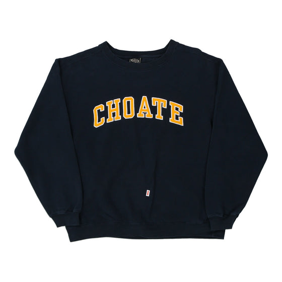 Vintage navy Choate Ouray Sweatshirt - womens medium