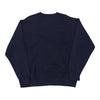 Vintage navy Ludington J America Sweatshirt - mens x-large