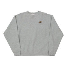  Vintage grey Missouri Tigers Fruit Of The Loom Sweatshirt - mens x-large