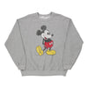 Vintage grey Mickey Mouse Disney Sweatshirt - mens x-large