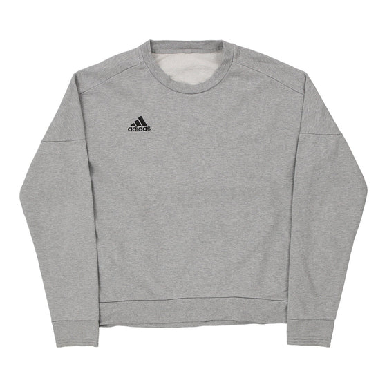 Vintage grey Adidas Sweatshirt - womens large