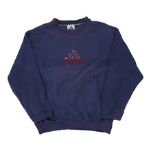  Vintage navy Adidas Sweatshirt - mens large