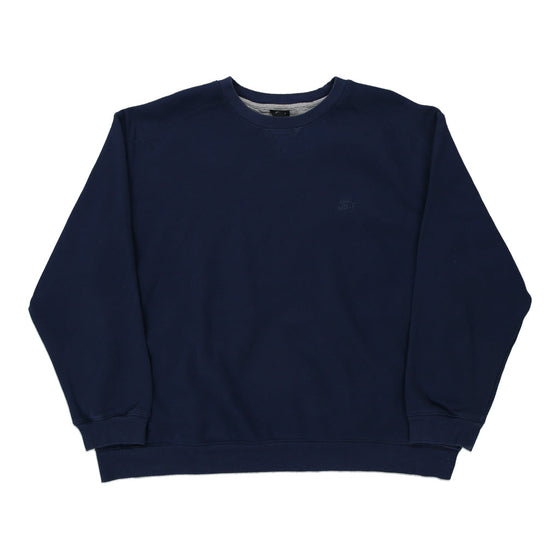 Vintage navy Starter Sweatshirt - mens x-large