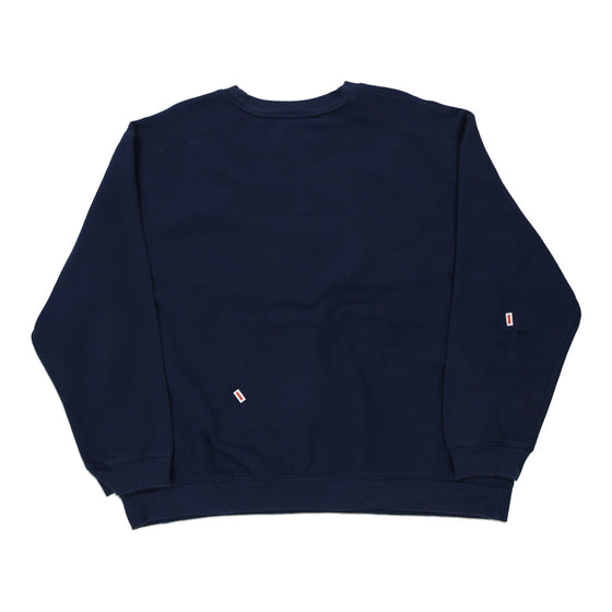 Vintage navy Starter Sweatshirt - mens x-large