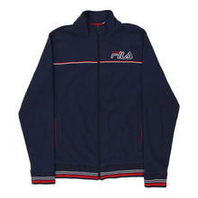  Vintage navy Fila Zip Up - mens x-large