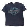 Vintage navy Harley Davidson T-Shirt - mens x-large