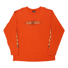  Vintage orange Anderson, South Carolina Harley Davidson Long Sleeve T-Shirt - mens xx-large