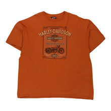  Vintage orange Puyallup, Washington Harley Davidson T-Shirt - mens xxx-large