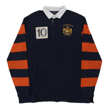  Vintage navy Polo Ralph Lauren Rugby Shirt - mens xx-large