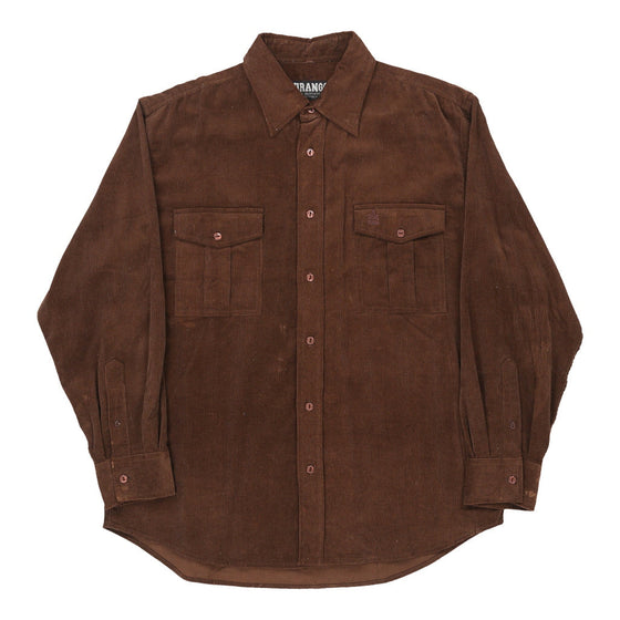 Pre-Loved brown Durango Urban Outfitters Cord Shirt - mens medium