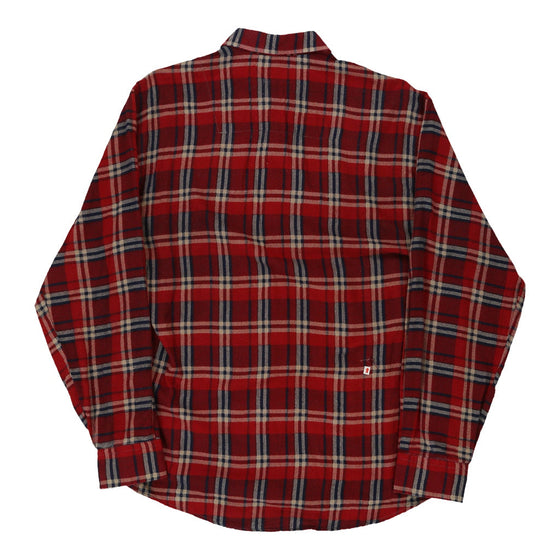 Vintage red Fastwear Flannel Shirt - mens large