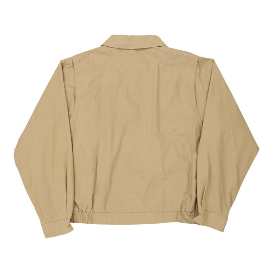 Vintage beige Subway Harrington Jacket - mens x-large